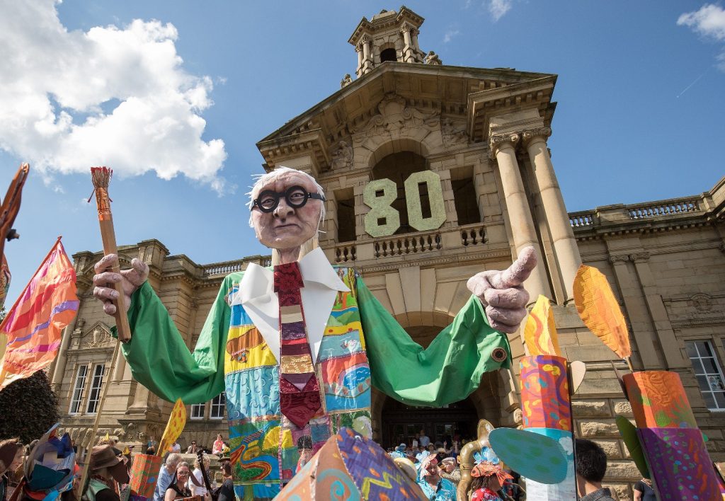 Happy Birthday Hockney by Handmade Parade/Ian Hodgkin