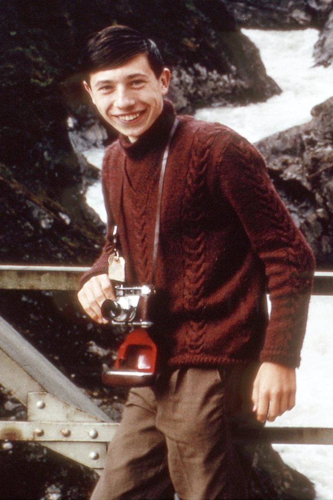 Figure 1 John Chapman in 1967 around the time he found the fossil footprints