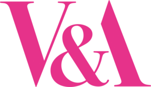 Pink V&A logo