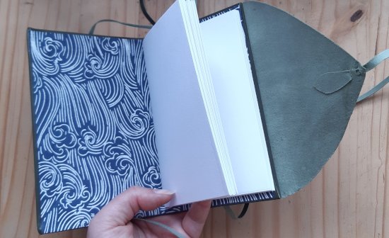 image of a bound book
