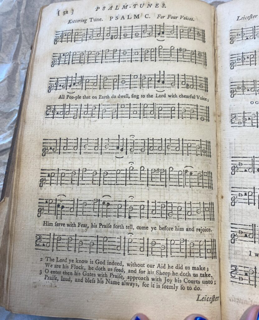 bound sheet music 