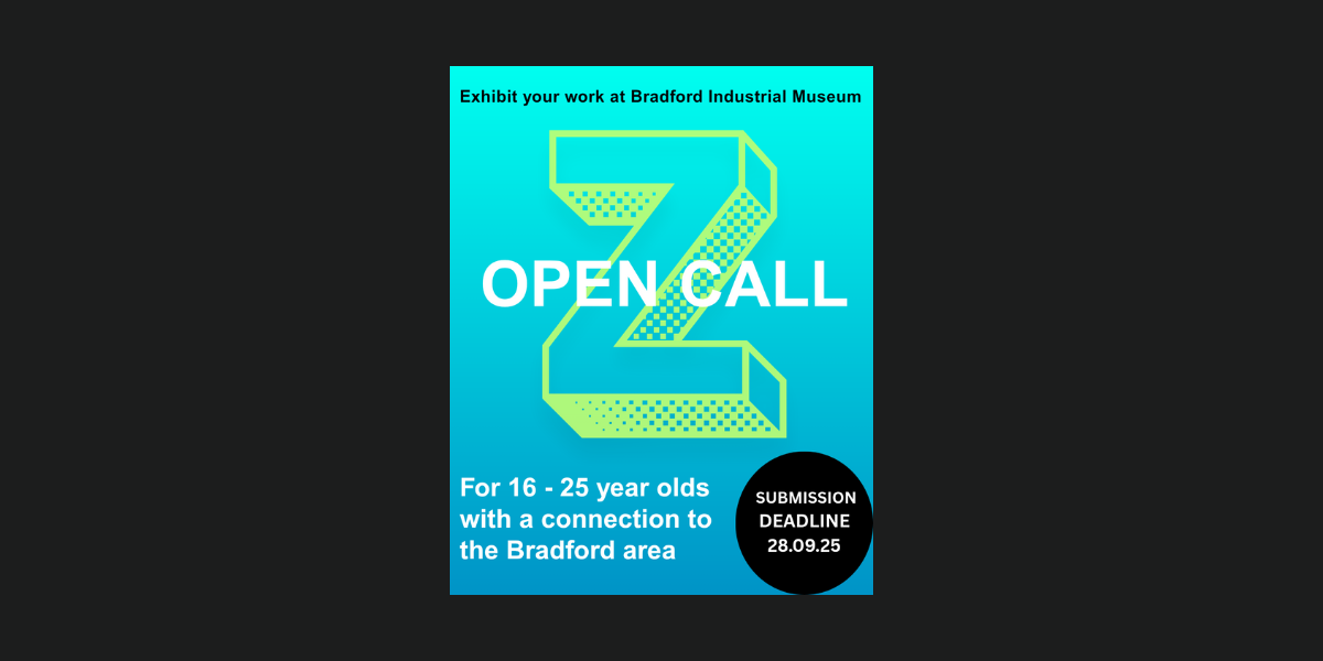 Z open promo poster (all info in event text)