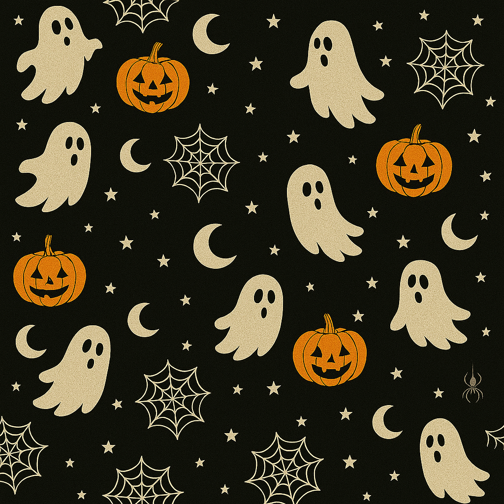 spooky fabric pattern