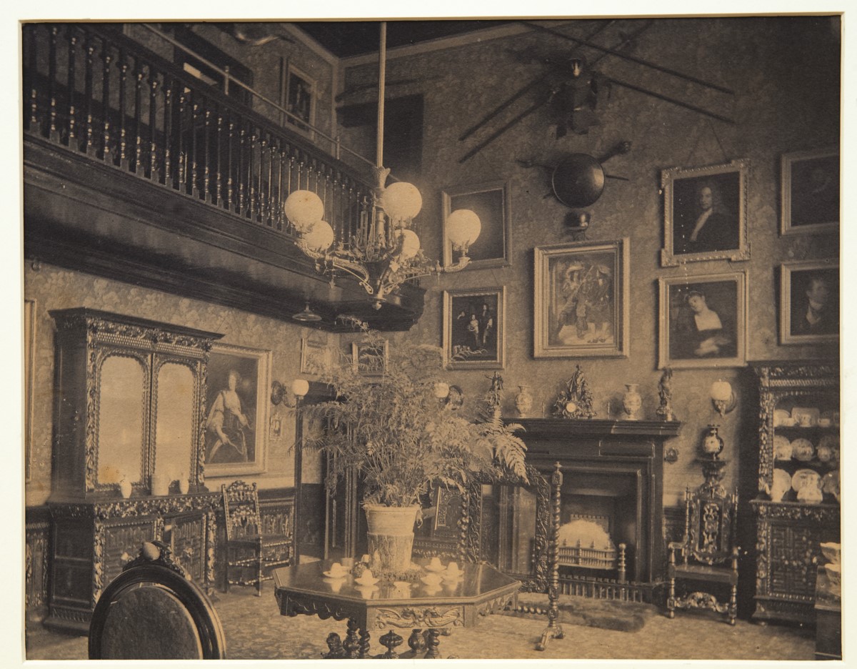 the house body at Bolling Hall. It is full of victorian furniture.