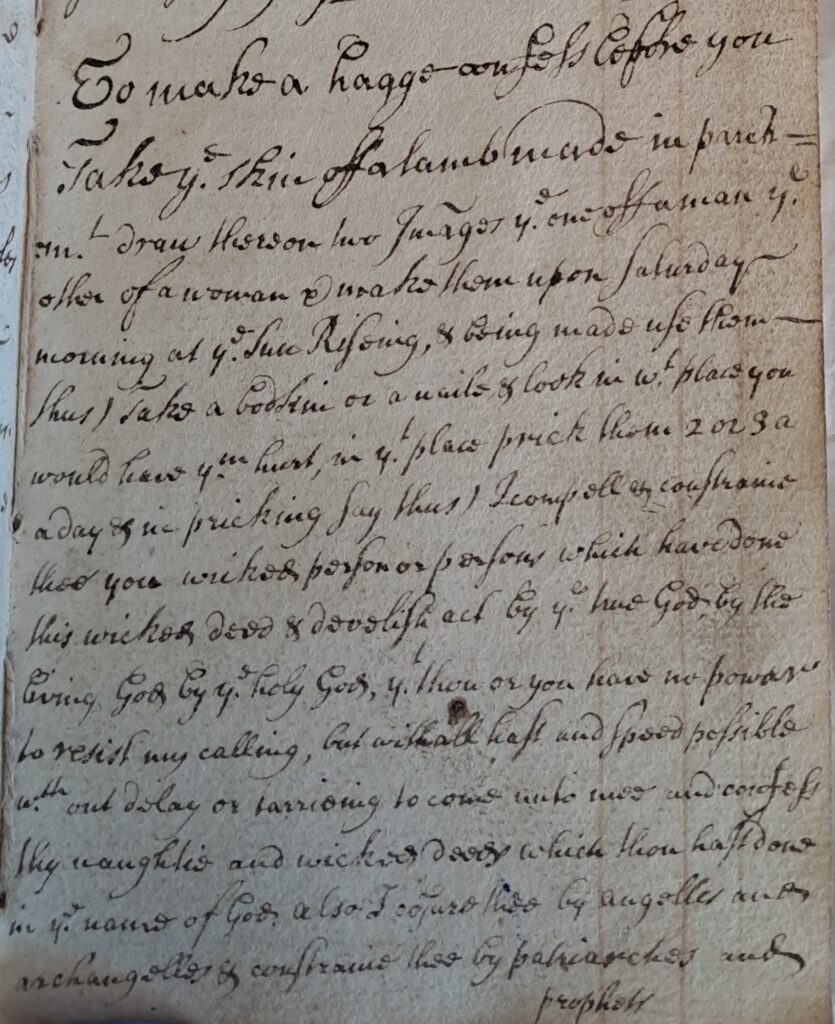 handwritten text on a page (the text just mentioned previously in the blog)