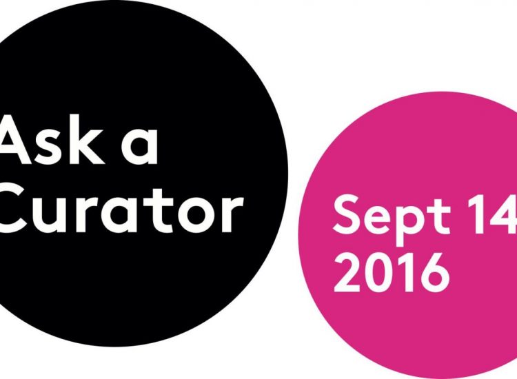 Ask a curator logo 2016